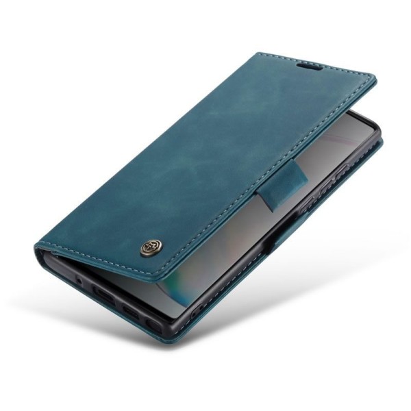 Чохол-книжка CaseMe Нубук для Samsung Galaxy Note 10 Lite бірюзовий