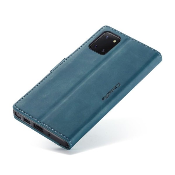Чохол-книжка CaseMe Нубук для Samsung Galaxy Note 10 Lite бірюзовий