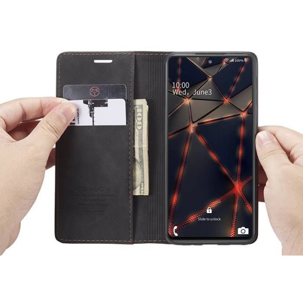 Чохол-книжка CaseMe Нубук для Samsung Galaxy S20 FE чорний