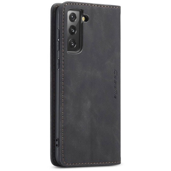 Чохол-книжка CaseMe Нубук для Samsung Galaxy S21 FE чорний
