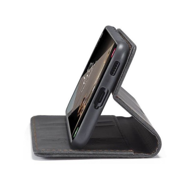 Чохол-книжка CaseMe Нубук для Samsung Galaxy S21 FE чорний