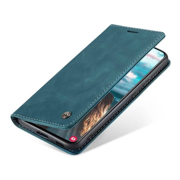 Чохол-книжка CaseMe Нубук для Samsung Galaxy S21 FE бірюзовий