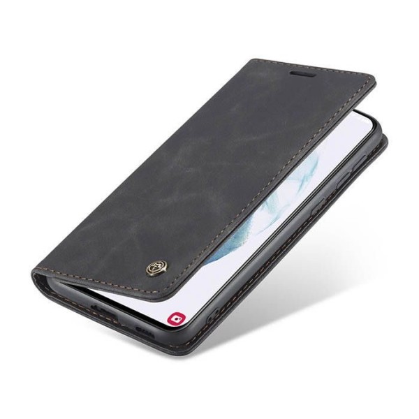 Чохол-книжка CaseMe Нубук для Samsung Galaxy S21 Plus чорний