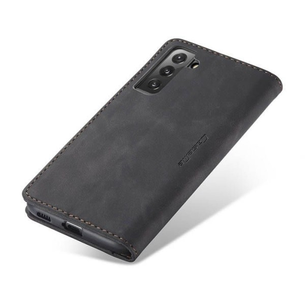 Чохол-книжка CaseMe Нубук для Samsung Galaxy S21 Plus чорний