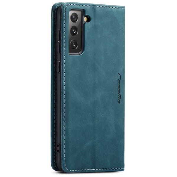 Чохол-книжка CaseMe Нубук для Samsung Galaxy S21 Plus бірюзовий