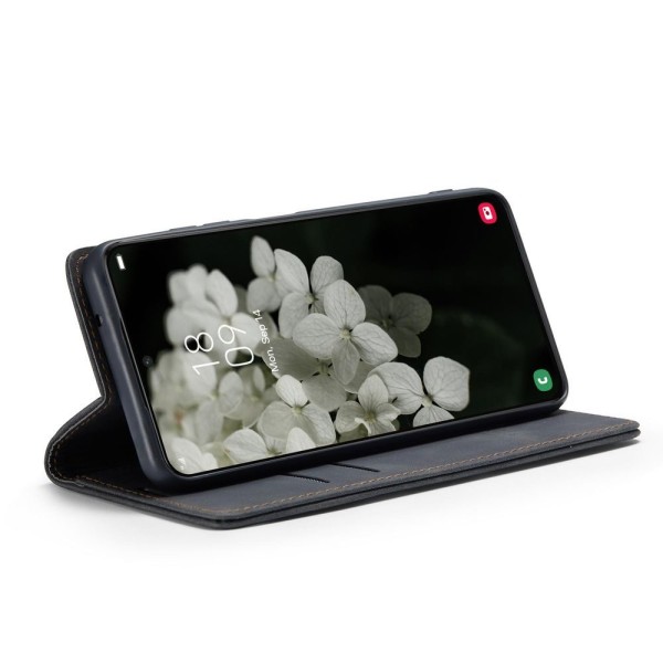 Чохол-книжка CaseMe Нубук для Samsung Galaxy S22 Plus чорний