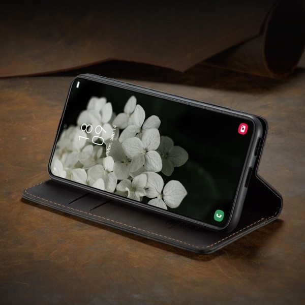 Чохол-книжка CaseMe Нубук для Samsung Galaxy S22 чорний
