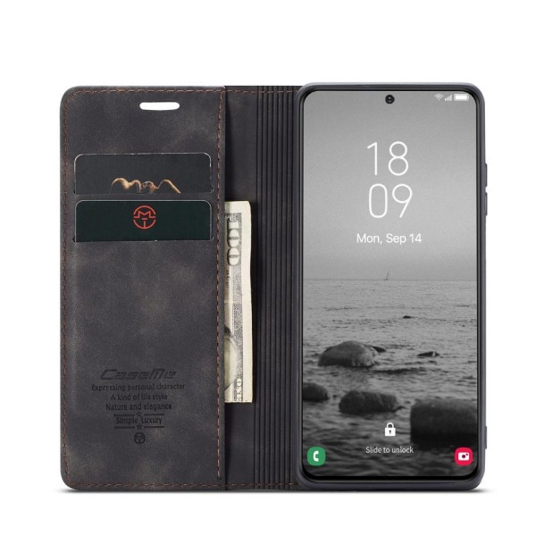 Чохол-книжка CaseMe Нубук для Samsung Galaxy S23 Plus чорний