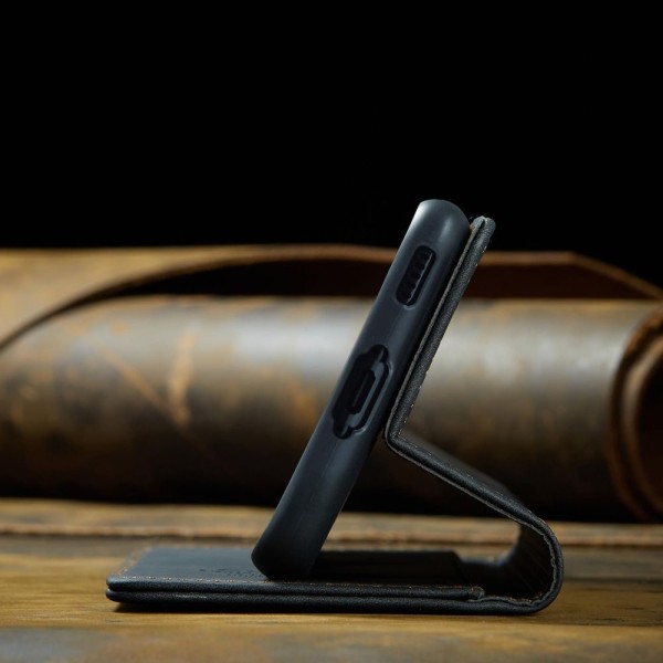 Чохол-книжка CaseMe Нубук для Samsung Galaxy S23 Plus чорний