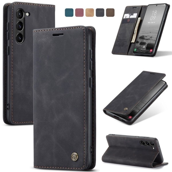 Чохол-книжка CaseMe Нубук для Samsung Galaxy S23 Plus чорний