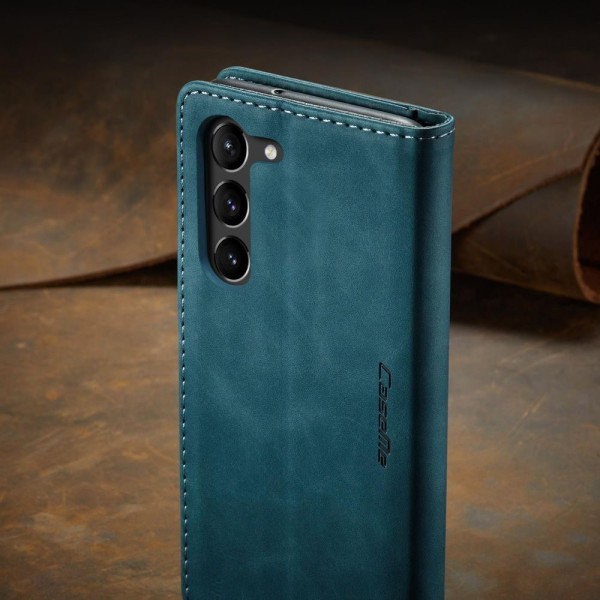 Чохол-книжка CaseMe Нубук для Samsung Galaxy S23 Plus бірюзовий