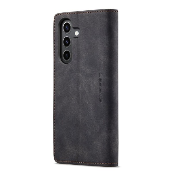 Чохол-книжка CaseMe Нубук для Samsung Galaxy S24 чорний