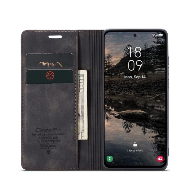 Чохол-книжка CaseMe Нубук для Samsung Galaxy S25+ чорний
