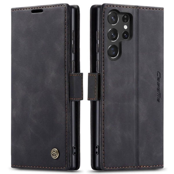 Чохол-книжка CaseMe Нубук для Samsung Galaxy S25 Ultra чорний