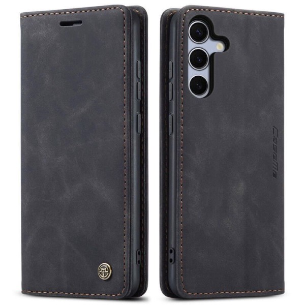 Чохол-книжка CaseMe Нубук для Samsung Galaxy S25 чорний