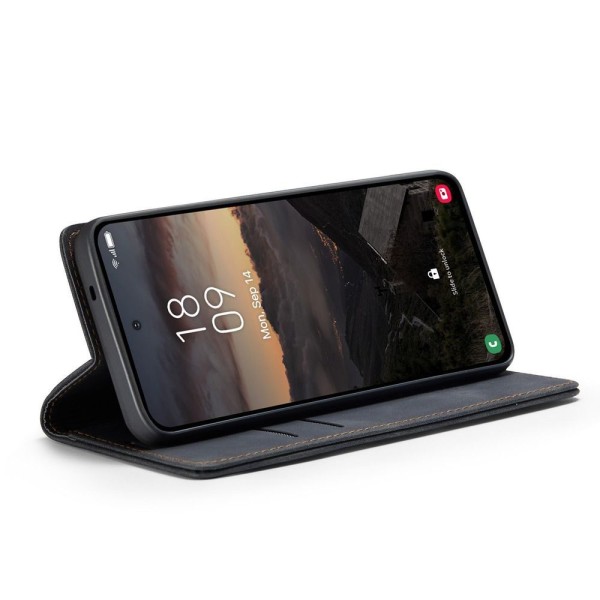 Чохол-книжка CaseMe Нубук для Samsung Galaxy S26+ чорний