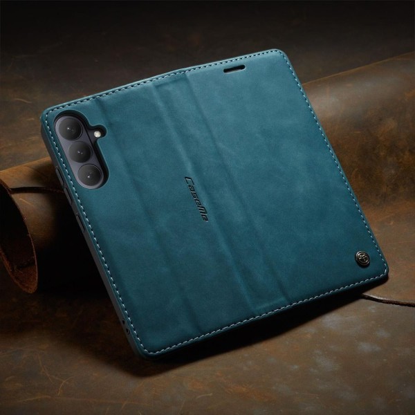 Чохол-книжка CaseMe Нубук для Samsung Galaxy S26+ бірюзовий