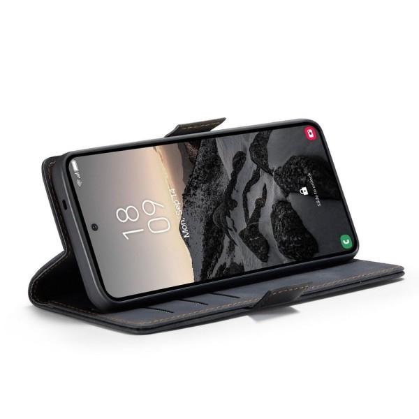 Чохол-книжка CaseMe Нубук для Samsung Galaxy S26 Ultra чорний