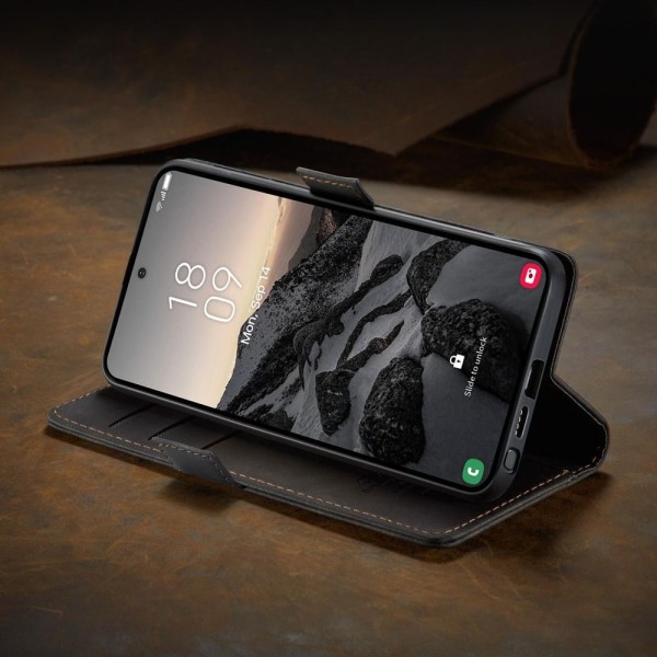 Чохол-книжка CaseMe Нубук для Samsung Galaxy S26 Ultra чорний