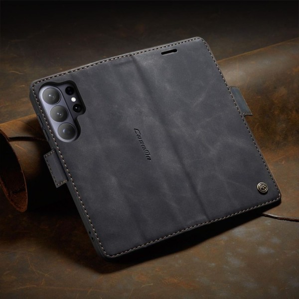 Чохол-книжка CaseMe Нубук для Samsung Galaxy S26 Ultra чорний