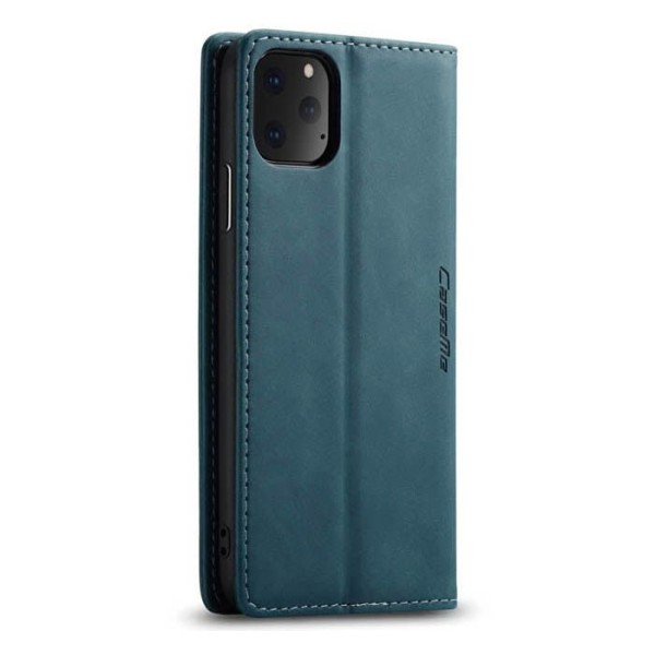 Чохол-книжка CaseMe Нубук для iPhone 11 Pro Max бірюзовий