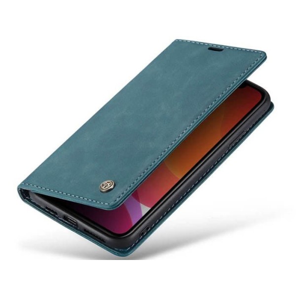 Чохол-книжка CaseMe Нубук для iPhone 11 Pro бірюзовий