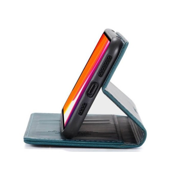 Чохол-книжка CaseMe Нубук для iPhone 11 Pro бірюзовий