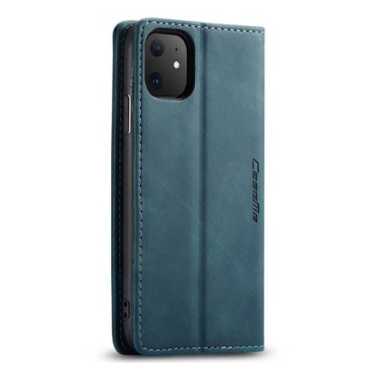 Чохол-книжка CaseMe Нубук для iPhone 11 бірюзовий