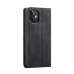 Чохол-книжка CaseMe Нубук для iPhone 12 mini чорний