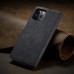 Чохол-книжка CaseMe Нубук для iPhone 12 Pro чорний