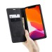 Чохол-книжка CaseMe Нубук для iPhone 12 Pro чорний