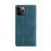 Чохол-книжка CaseMe Нубук для iPhone 12 Pro бірюзовий