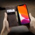 Чохол-книжка CaseMe Нубук для iPhone 12 темно-коричневий