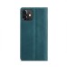 Чохол-книжка CaseMe Нубук для iPhone 12 бірюзовий