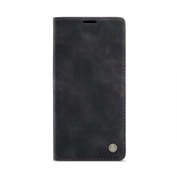 Чохол-книжка CaseMe Нубук для iPhone 14 Pro чорний