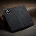 Чохол-книжка CaseMe Нубук для iPhone 15 Pro Max чорний