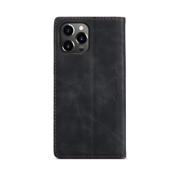 Чохол-книжка CaseMe Нубук для iPhone 15 Pro Max чорний