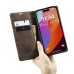 Чохол-книжка CaseMe Нубук для iPhone 15 Pro Max темно-коричневий