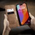 Чохол-книжка CaseMe Нубук для iPhone 15 Pro Max світло-коричневий