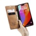 Чохол-книжка CaseMe Нубук для iPhone 15 Pro Max світло-коричневий