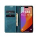 Чохол-книжка CaseMe Нубук для iPhone 15 Pro бірюзовий