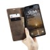 Чохол-книжка CaseMe Нубук для iPhone 17 Pro Max темно-коричневий
