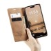 Чохол-книжка CaseMe Нубук для iPhone 17 Pro Max світло-коричневий