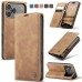 Чохол-книжка CaseMe Нубук для iPhone 17 Pro Max світло-коричневий