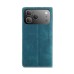 Чохол-книжка CaseMe Нубук для iPhone 17 Pro бірюзовий