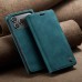 Чохол-книжка CaseMe Нубук для iPhone 17 Pro бірюзовий
