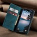 Чохол-книжка CaseMe Нубук для iPhone 17 Pro бірюзовий