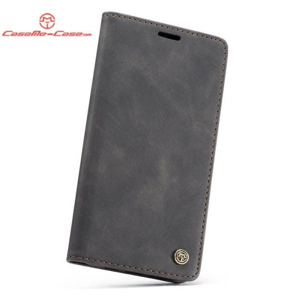 Чохол-книжка CaseMe Нубук для iPhone XS Max чорний