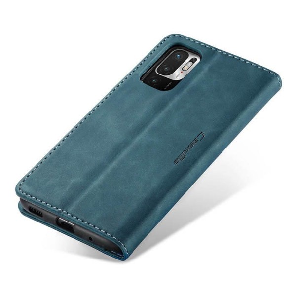 Чохол-книжка CaseMe Нубук для Poco M3 Pro 4G бірюзовий