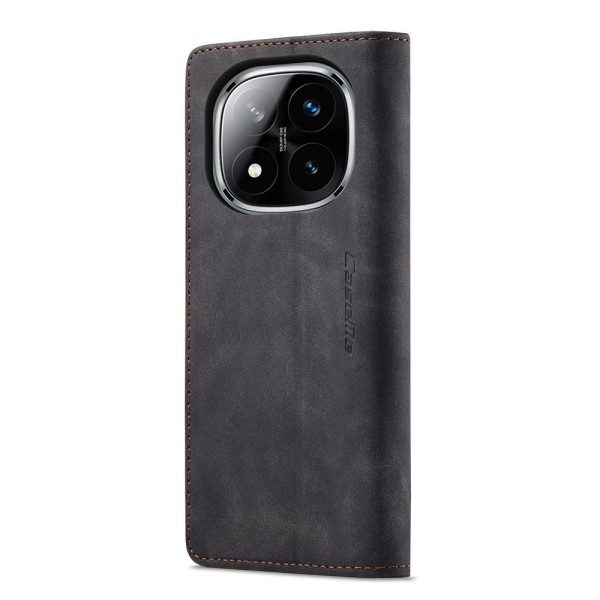 Чохол-книжка CaseMe Нубук для Poco X7 5G чорний